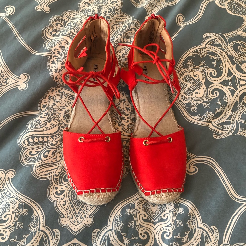Lace Up Espadrilles
